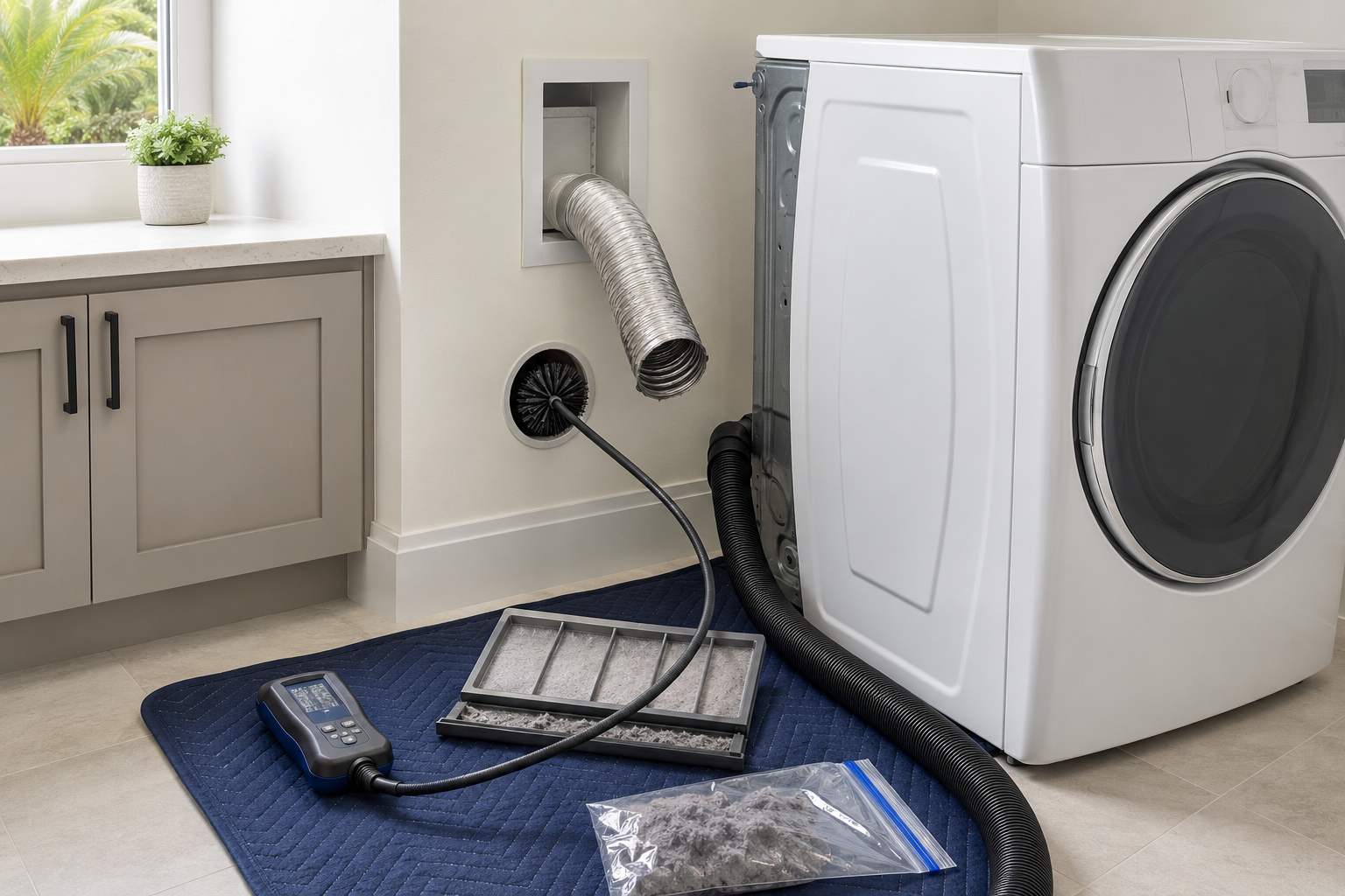 Orlando Clean Air dryer vent cleaning